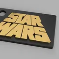 Móc khóa Star Wars Retro Logo - Thumbnail 2