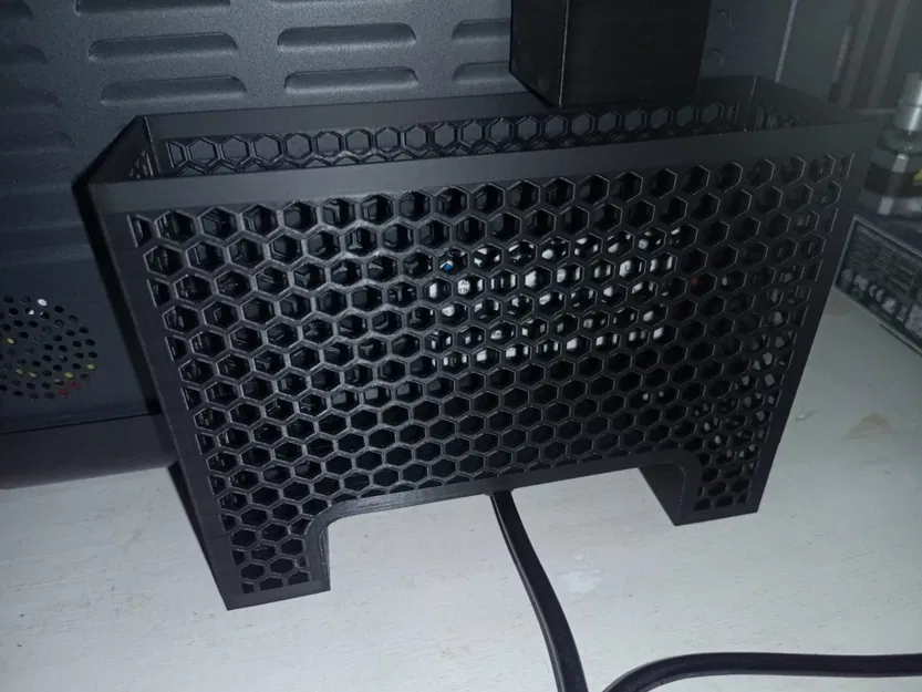 Poop Chute Flashforge AD5X dạng honeycomb (vui lòng đọc hướng dẫn) - Image 2