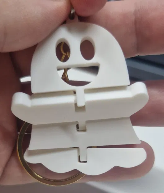 Móc khóa The Cute Ghost dễ thương - Image 2