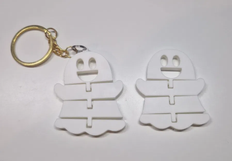 Móc khóa The Cute Ghost dễ thương - Image 3