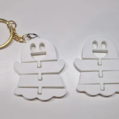 Móc khóa The Cute Ghost dễ thương