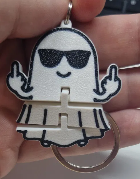 Móc Khóa & Đồ Treo Trang Trí Funny Ghost - Image 2