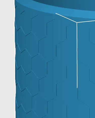 Ly Đa Năng Texture Tổ Ong (Honeycomb) - Image 3