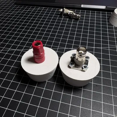 Vỏ ống cho Ferrite rod 4:1 BalUn (ống 32mm, nắp hai đầu)