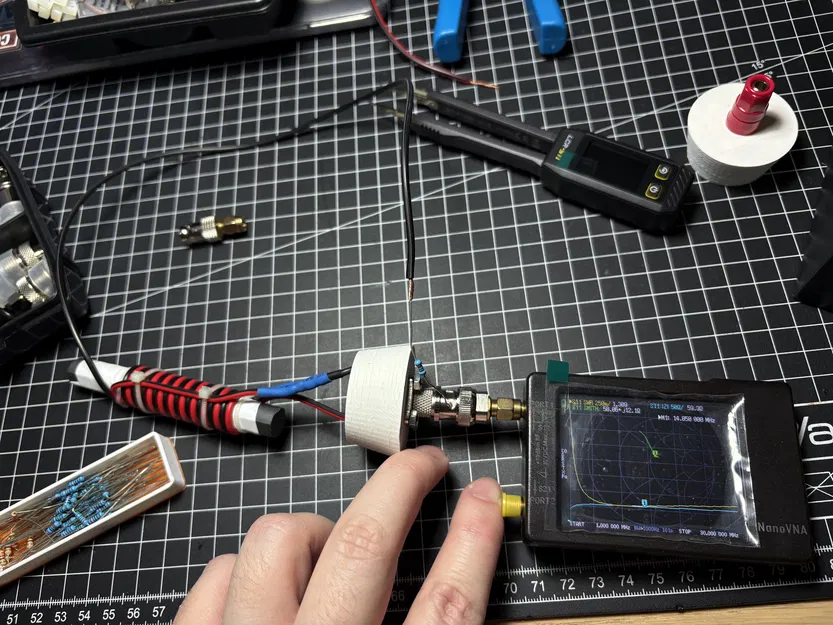 Vỏ ống cho Ferrite rod 4:1 BalUn (ống 32mm, nắp hai đầu) - Image 3