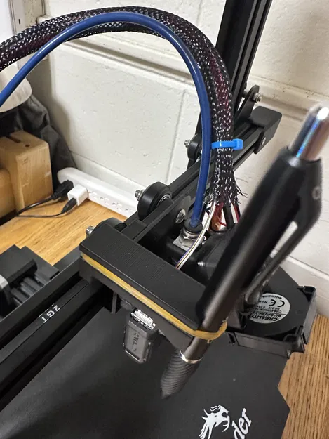 Bộ gá Plotter kẹp cho Ender 3 V2 (tương thích CR Touch) - Image 3