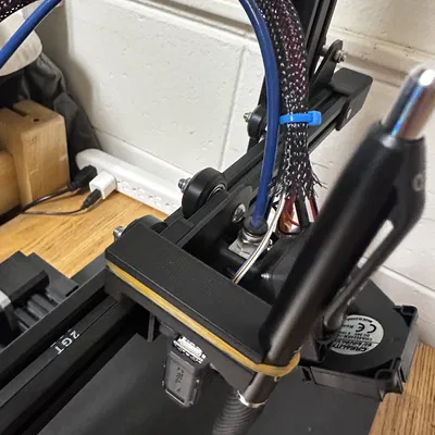 Bộ gá Plotter kẹp cho Ender 3 V2 (tương thích CR Touch)