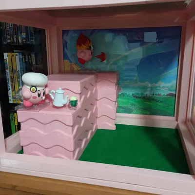 Khung đỡ đơn giản Kirby Tileset (Kirby Tileset Simplified Scaffold)