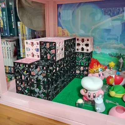 Khung đỡ đơn giản Kirby Tileset (Kirby Tileset Simplified Scaffold)