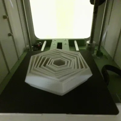 Cool Flexible Hexagonal Fidget – Đồ chơi fidget lục giác dẻo, in nhanh