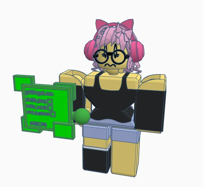 Mô hình Roblox Figure SHALEM_744 khớp động (OC) - Image 2