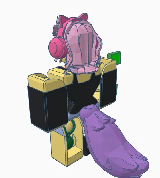 Mô hình Roblox Figure SHALEM_744 khớp động (OC) - Image 4