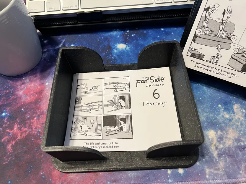 Hộp đựng lịch Far Side hằng ngày (Empty Inbox) – Daily Far Side Calendar Empty Inbox - Image 2