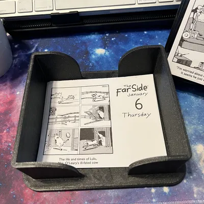 Hộp đựng lịch Far Side hằng ngày (Empty Inbox) – Daily Far Side Calendar Empty Inbox