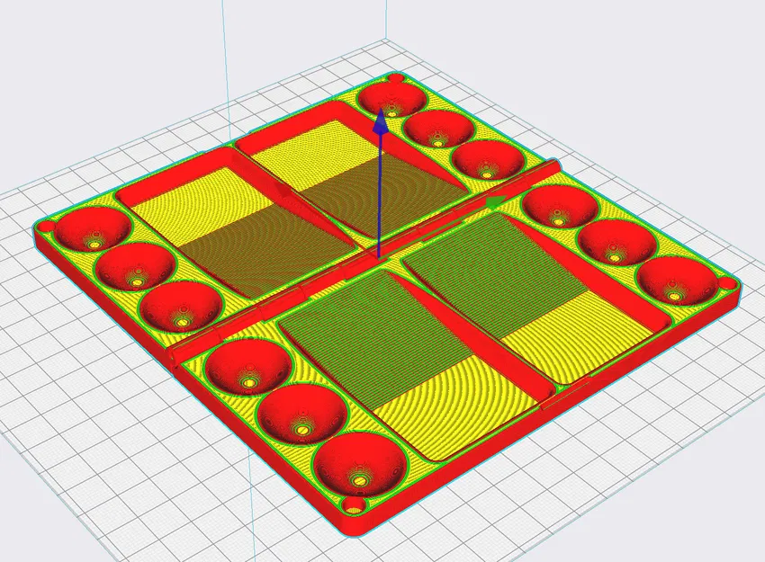 Bảng Pha Màu Sơn Dạng Gấp (Foldable Paint Palette) - Image 2