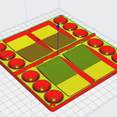 Bảng Pha Màu Sơn Dạng Gấp (Foldable Paint Palette)