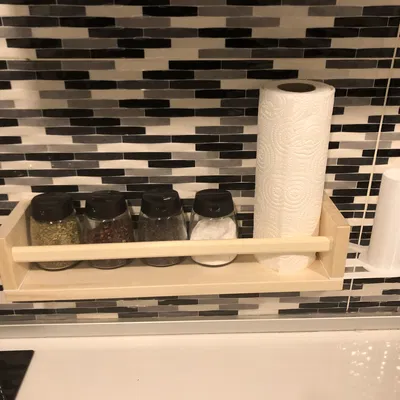 BẢN GIA CỐ! Giá treo cuộn khăn giấy cho kệ gia vị IKEA BEKVÄM