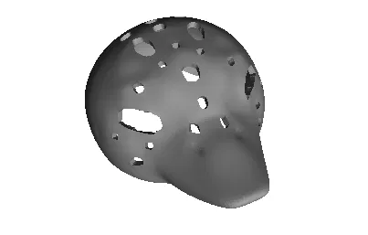 Duck Headbase (V1) – Khung đầu vịt có khe thoáng - Image 1