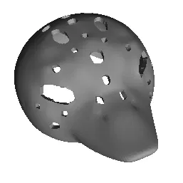 Duck Headbase (V1) – Khung đầu vịt có khe thoáng