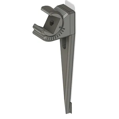 Ngàm gắn LED Channel xoay góc (Pivoting LED Channel Mount)