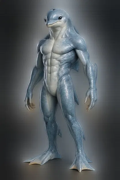 Dolphin Humanoid (Humanoid Cá Heo) - Image 2