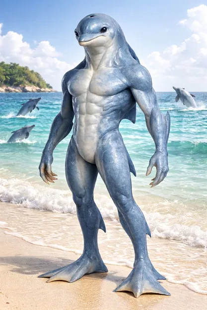 Dolphin Humanoid (Humanoid Cá Heo) - Image 3