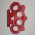 The Heartbreaker PLA Knuckles - Thumbnail 1