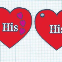 Móc khóa Ngày Valentine