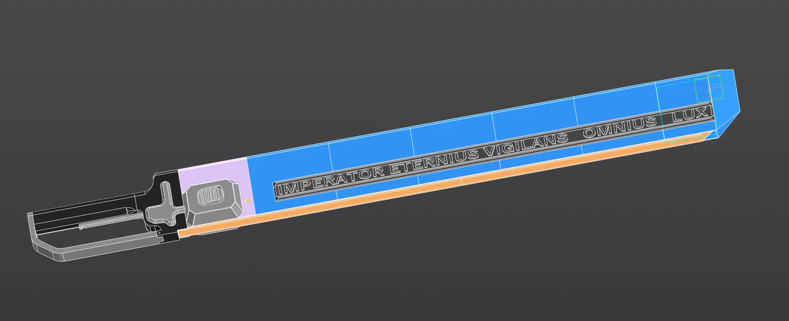 Chainsword Warhammer 40K — Gắn motor, xích chạy thật - Image 7