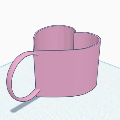 Giá đỡ lon hình trái tim (Heart can holder)