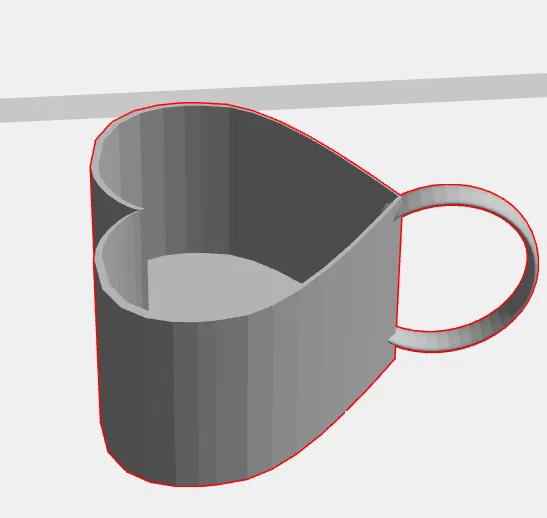 Giá đỡ lon hình trái tim (Heart can holder) - Image 3