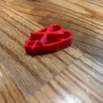 Trái tim XOXO Valentine