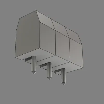 Cọc vít Screw Terminal 5mm 3 cổng (Triple)
