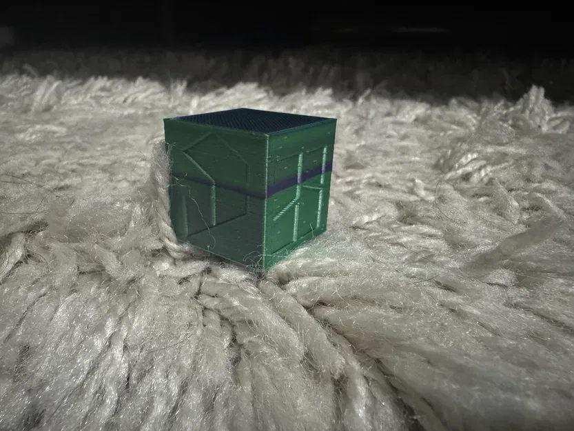 Cube test calibration kèm logo (Printables, Bambu, Sunlu, Artillery) - Image 1