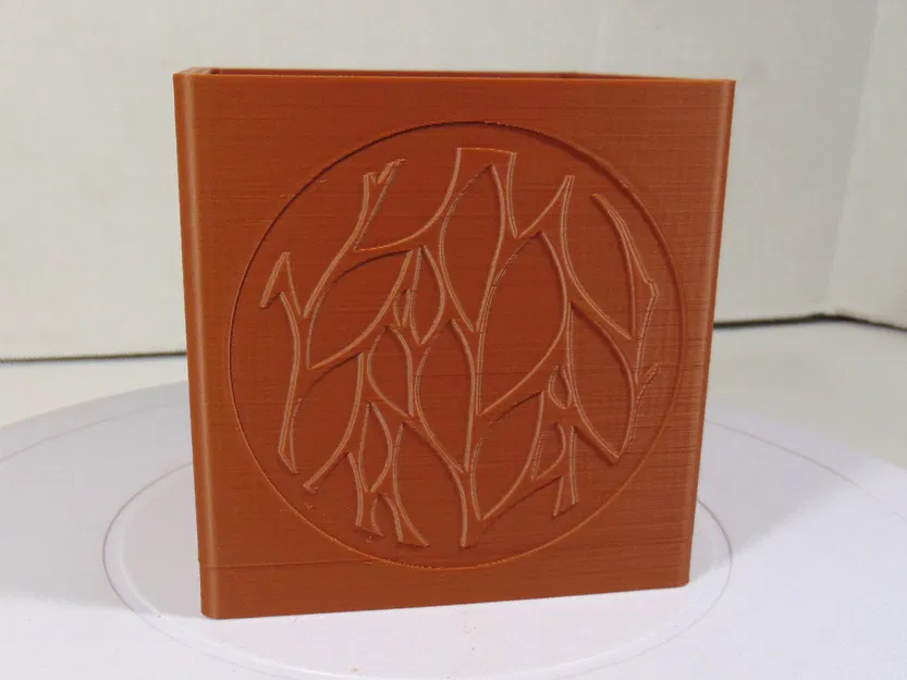 Khay đựng bút họa tiết lá hiện đại dáng vuông kiêm chậu cây - Image 6