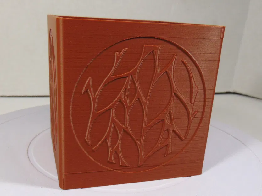 Khay đựng bút họa tiết lá hiện đại dáng vuông kiêm chậu cây - Image 7