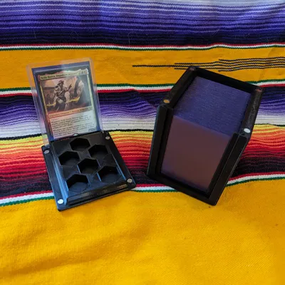 Hộp Deck Box Trưng Commander MTG (Magic The Gathering) – Magnet Closure