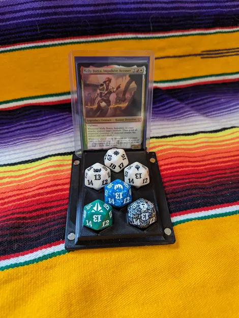 Hộp Deck Box Trưng Commander MTG (Magic The Gathering) – Magnet Closure - Image 4