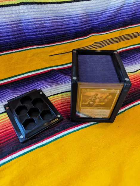 Hộp Deck Box Trưng Commander MTG (Magic The Gathering) – Magnet Closure - Image 7