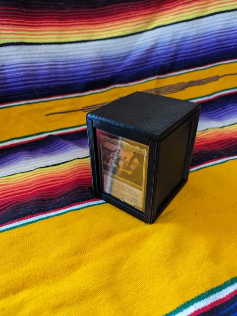 Hộp Deck Box Trưng Commander MTG (Magic The Gathering) – Magnet Closure - Image 8