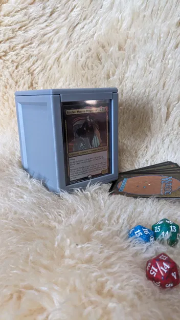 Hộp Deck Box Trưng Commander MTG (Magic The Gathering) – Magnet Closure - Image 9