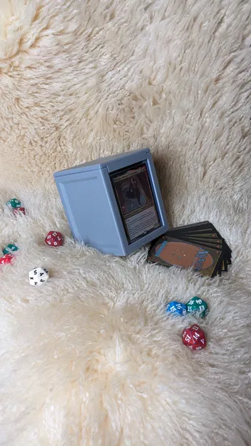 Hộp Deck Box Trưng Commander MTG (Magic The Gathering) – Magnet Closure - Image 10