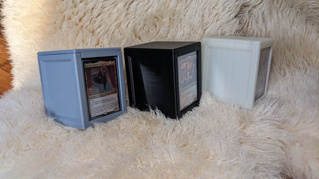 Hộp Deck Box Trưng Commander MTG (Magic The Gathering) – Magnet Closure - Image 13