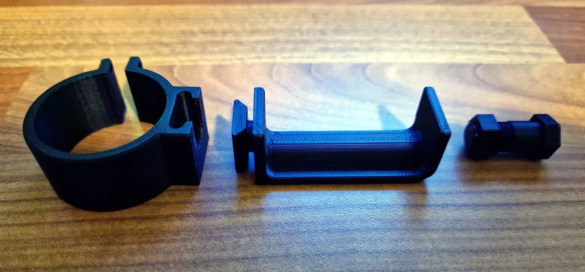 Giá Treo Headset Kẹp Chân Bàn (Table Leg Mounted Headset Stand) - Image 3