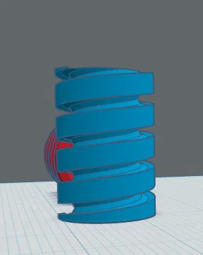 Fidget “Impossible Pass Through” dạng ốc vặn - Image 1