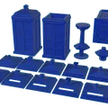 TARDIS Type 40 (Doctor Who) – mô hình 3D - Thumbnail 1