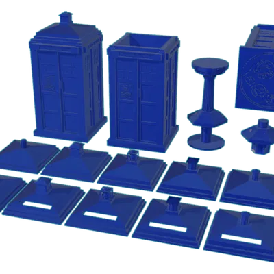 TARDIS Type 40 (Doctor Who) – mô hình 3D