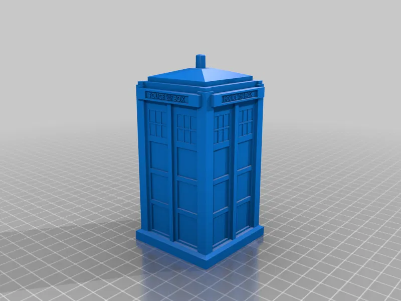 TARDIS Type 40 (Doctor Who) – mô hình 3D - Image 3