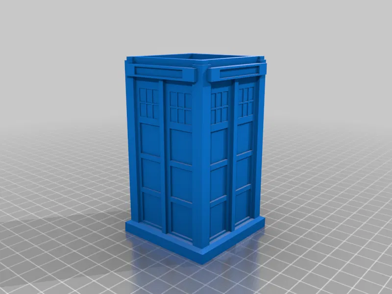 TARDIS Type 40 (Doctor Who) – mô hình 3D - Image 8