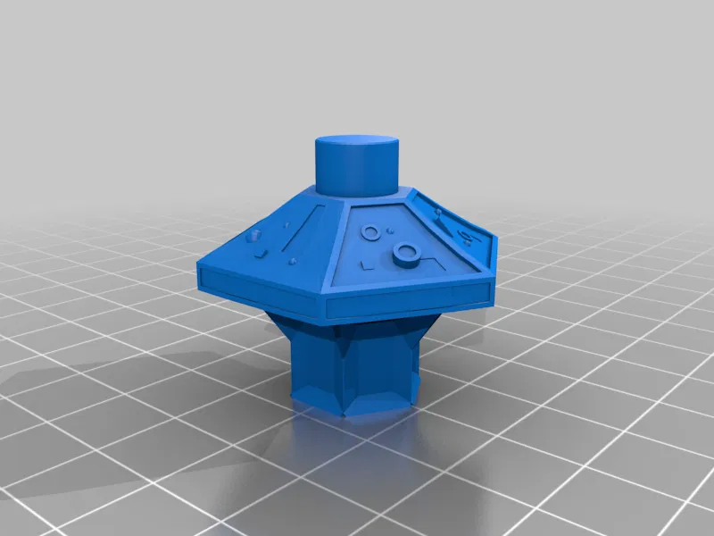 TARDIS Type 40 (Doctor Who) – mô hình 3D - Image 9